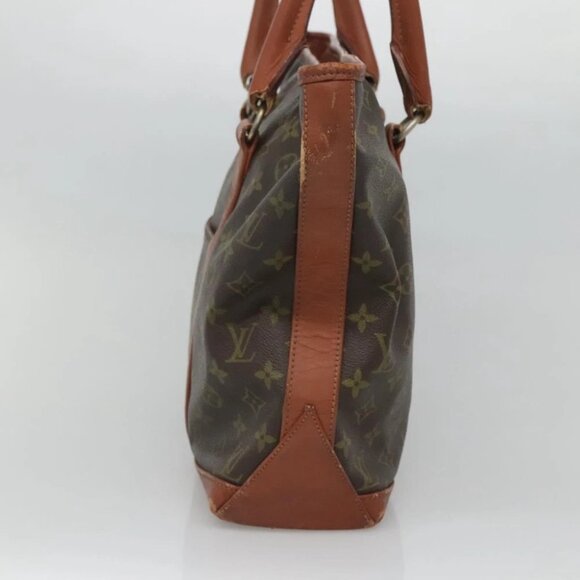 LOUIS VUITTON Monogram Sac Weekend PM Hand Bag Vintage M42425 LV Auth - Picture 8 of 15